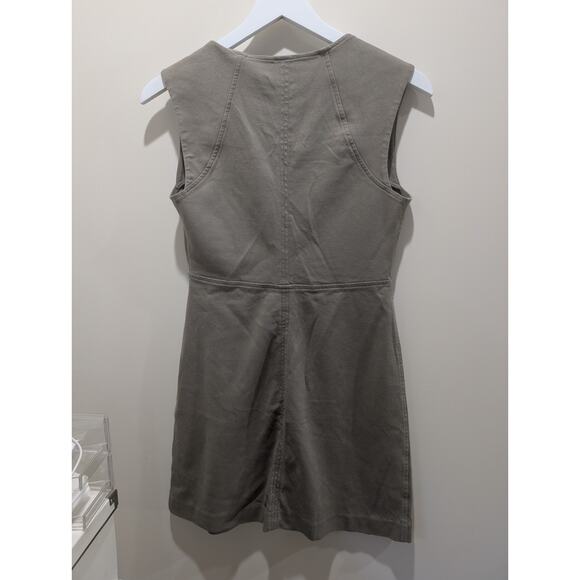 Everlane 90s Cap Sleeve Mini Dress in Gray Small - Picture 5 of 10